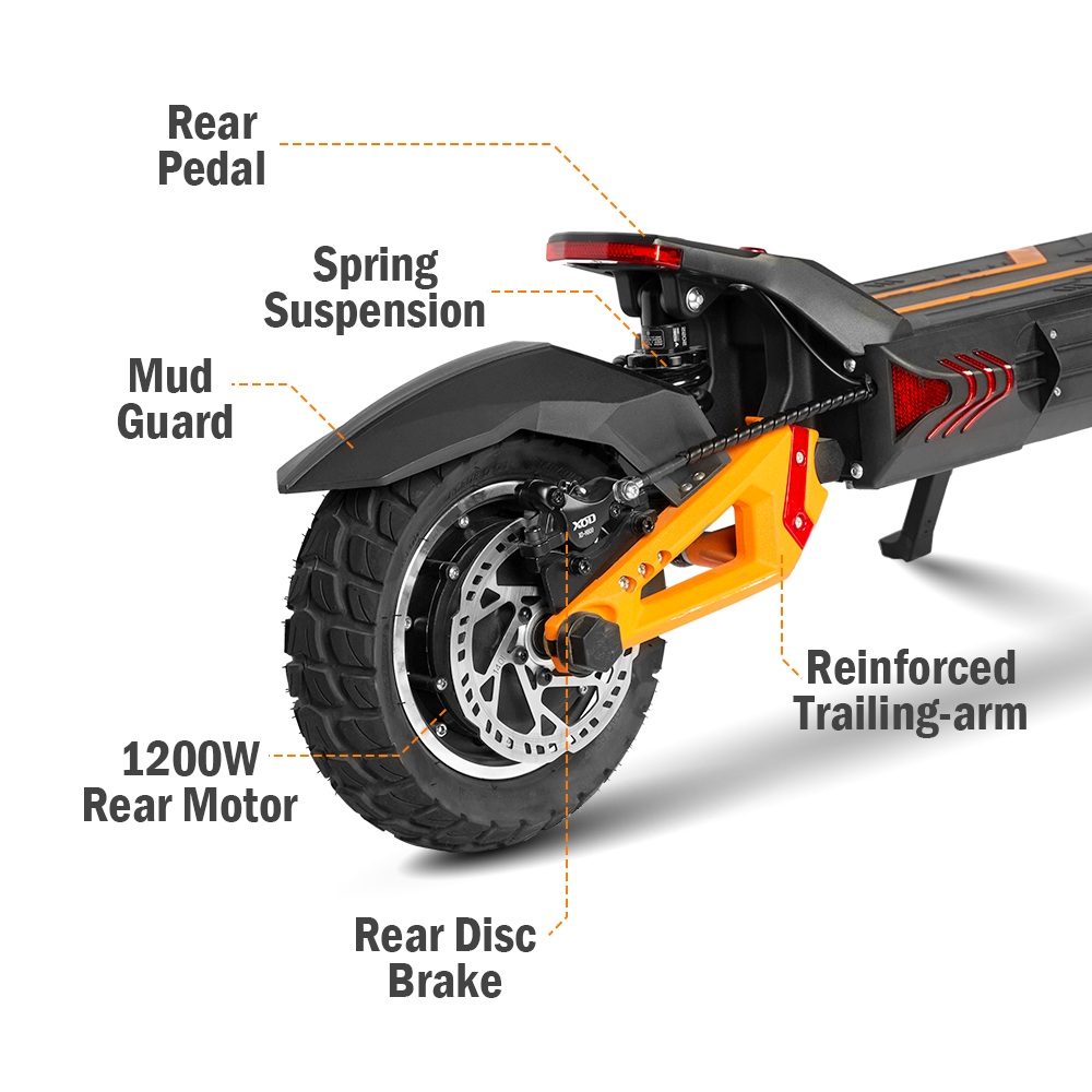 Scooter électrique KUKIRIN G3 Pro | Double moteur puissant de 1200W | Vitesse maximale de 65 km/h