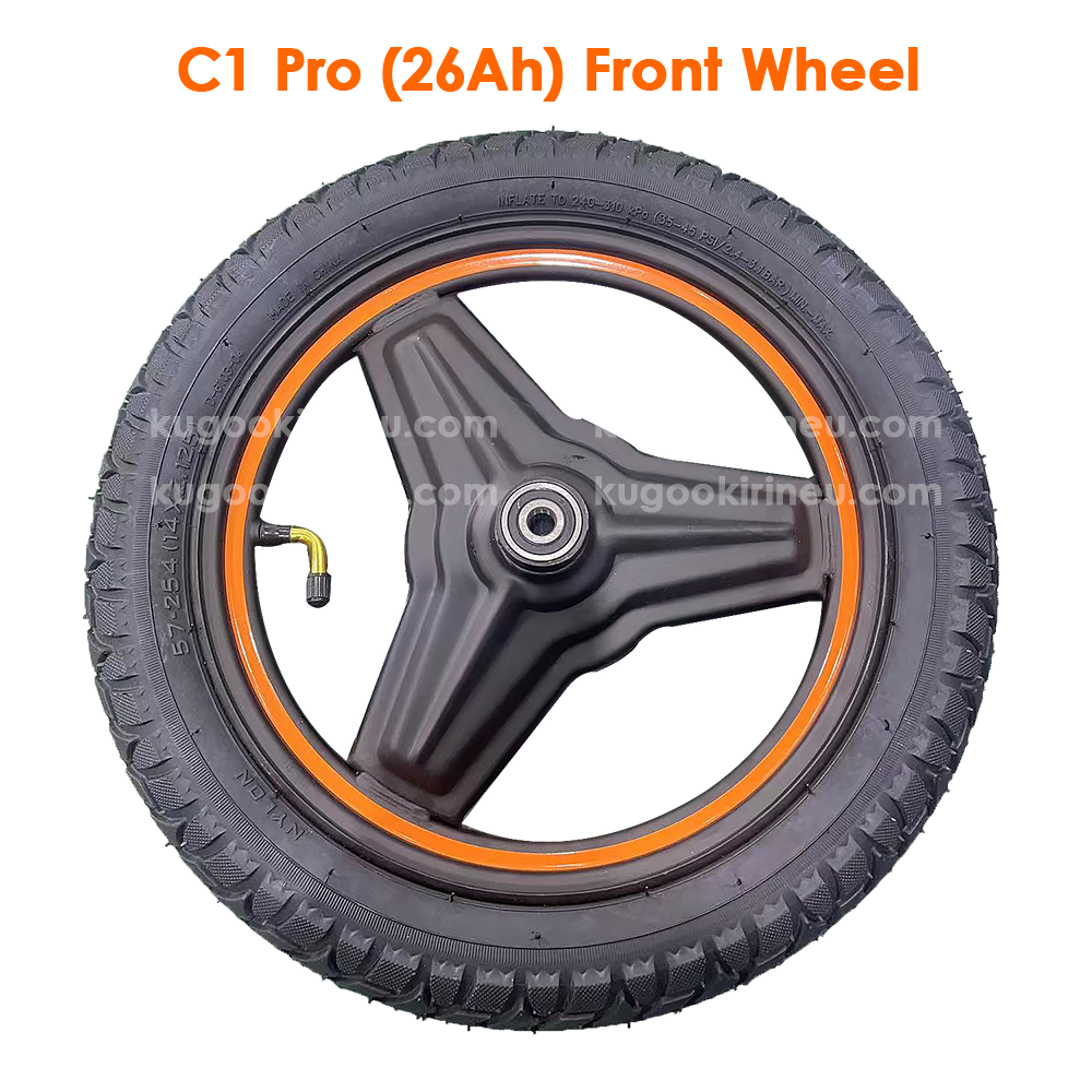 Tire | Inner Tube | Tubeless | Front Wheel for KUKIRIN Electric Scooter