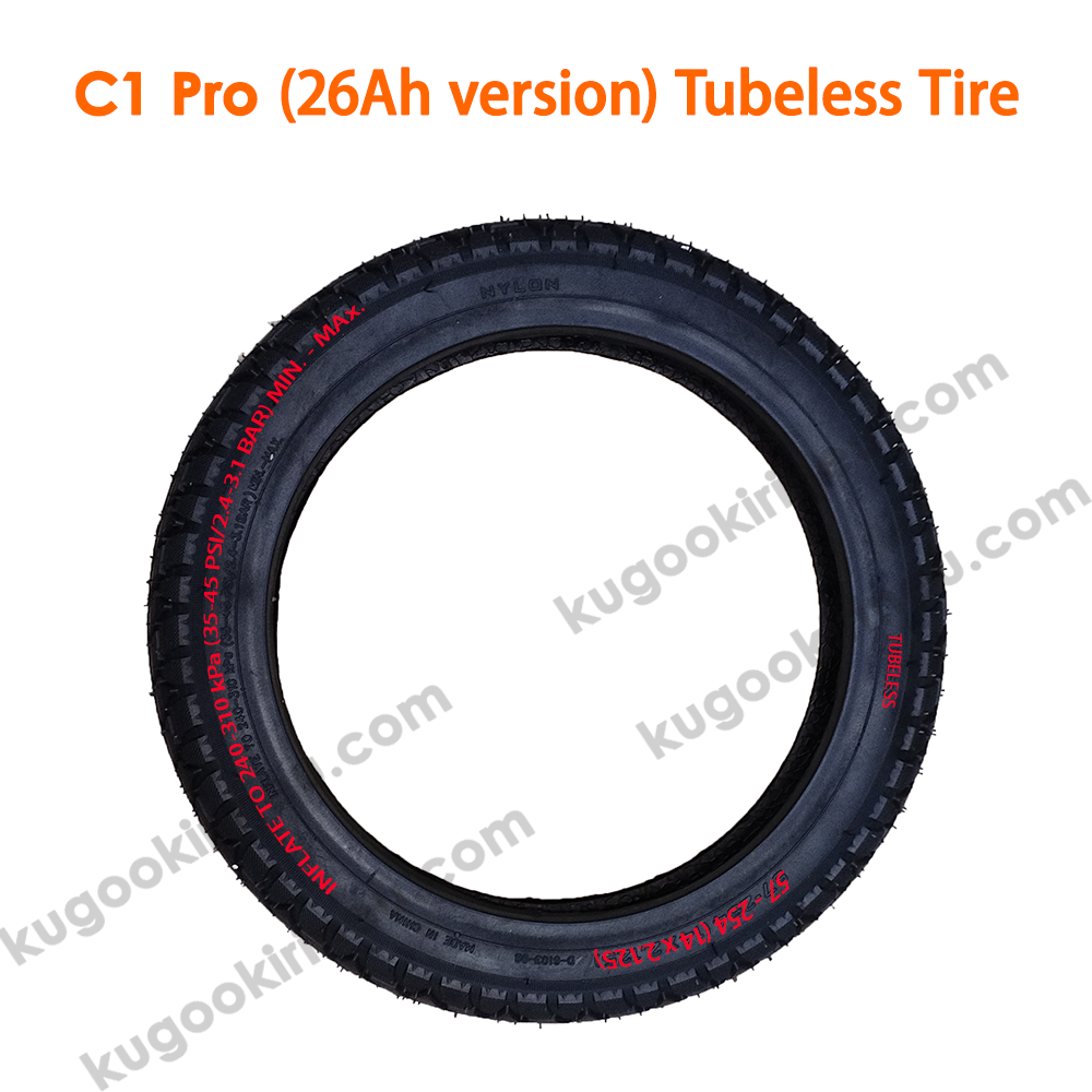 Tire | Inner Tube | Tubeless | Front Wheel for KUKIRIN Electric Scooter